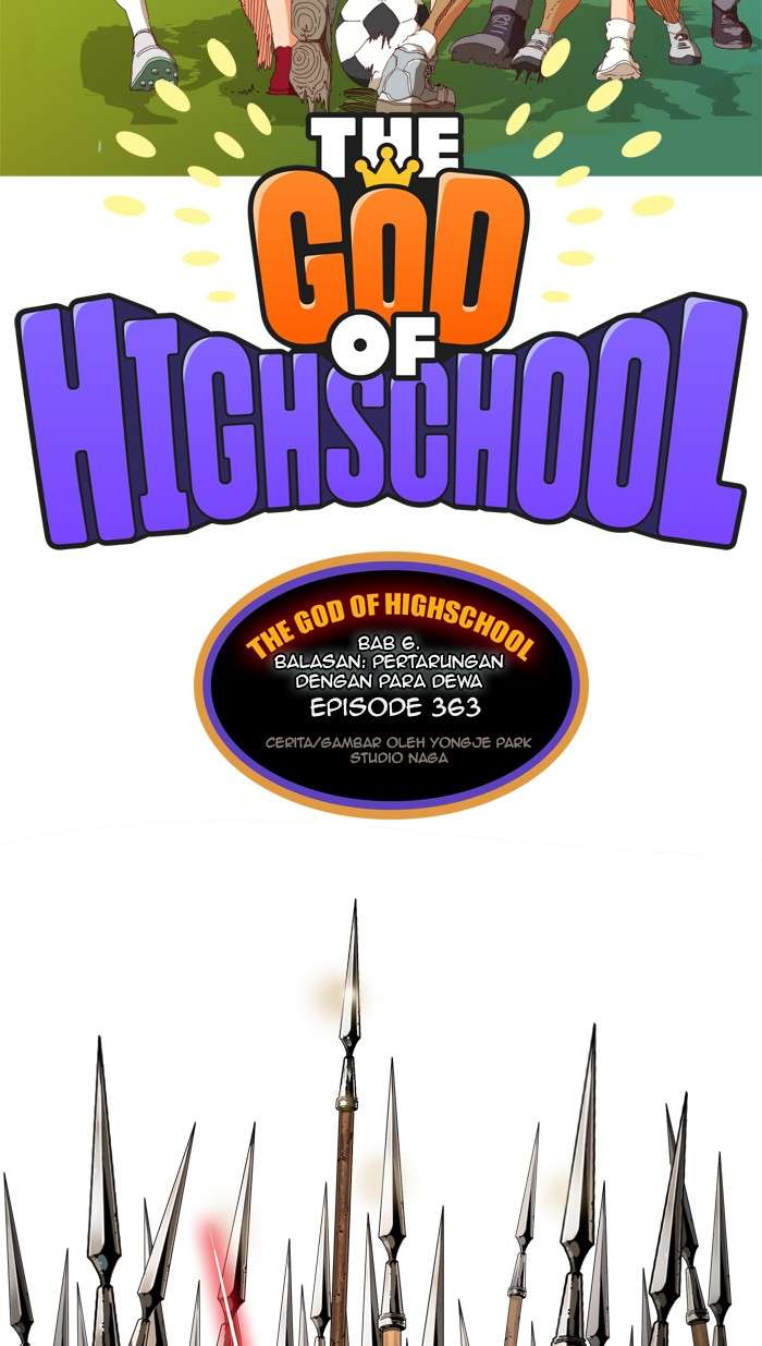 The God of High School Chapter 363 - halaman 9