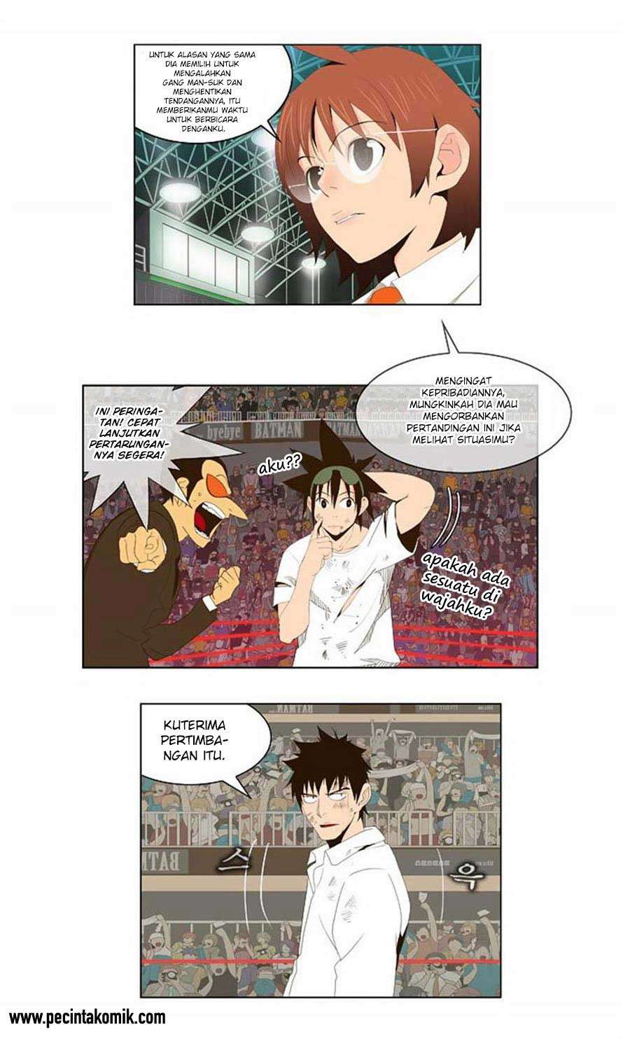 The God of High School Chapter 37 - halaman 32