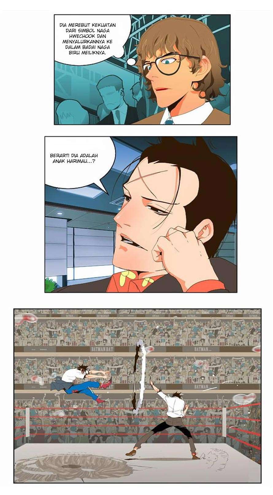 The God of High School Chapter 38 - halaman 36