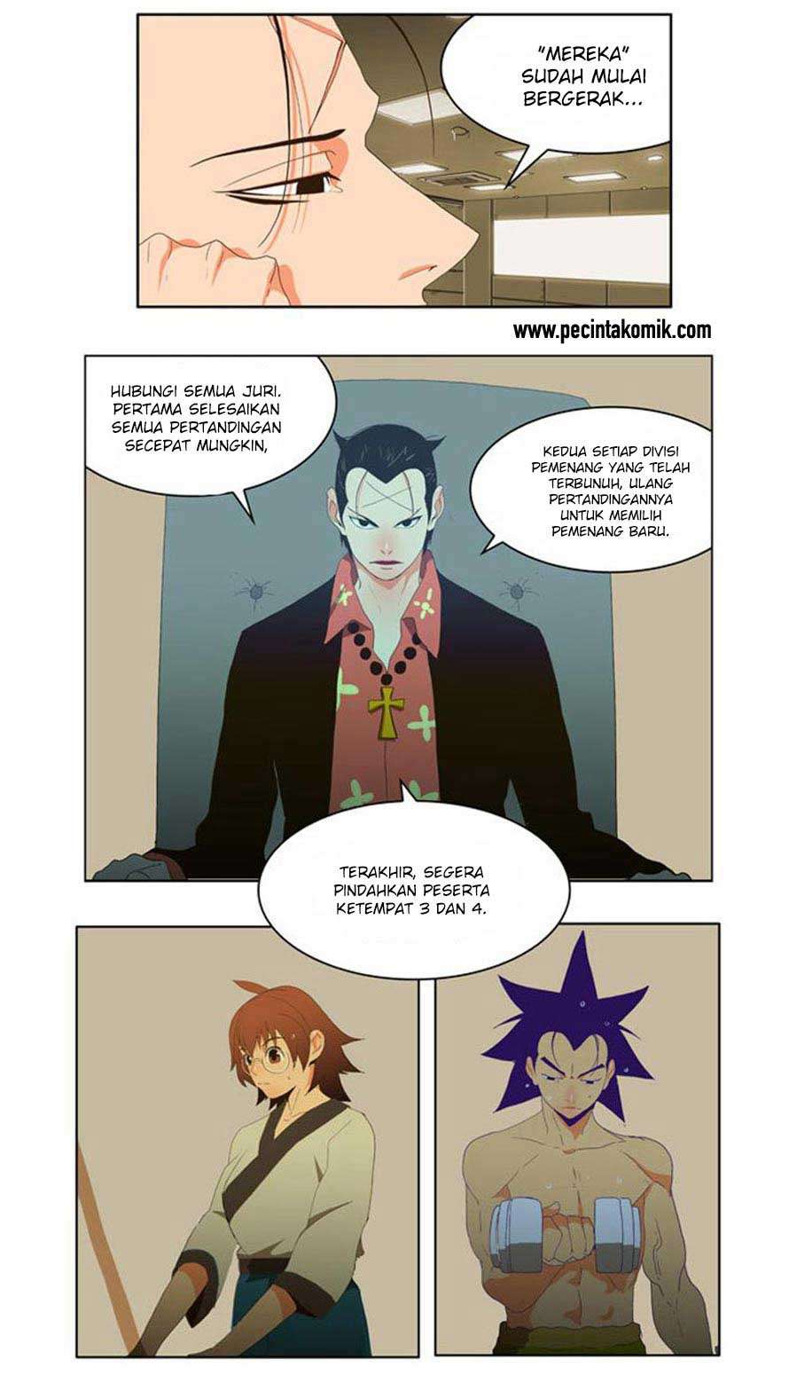 The God of High School Chapter 39 - halaman 22