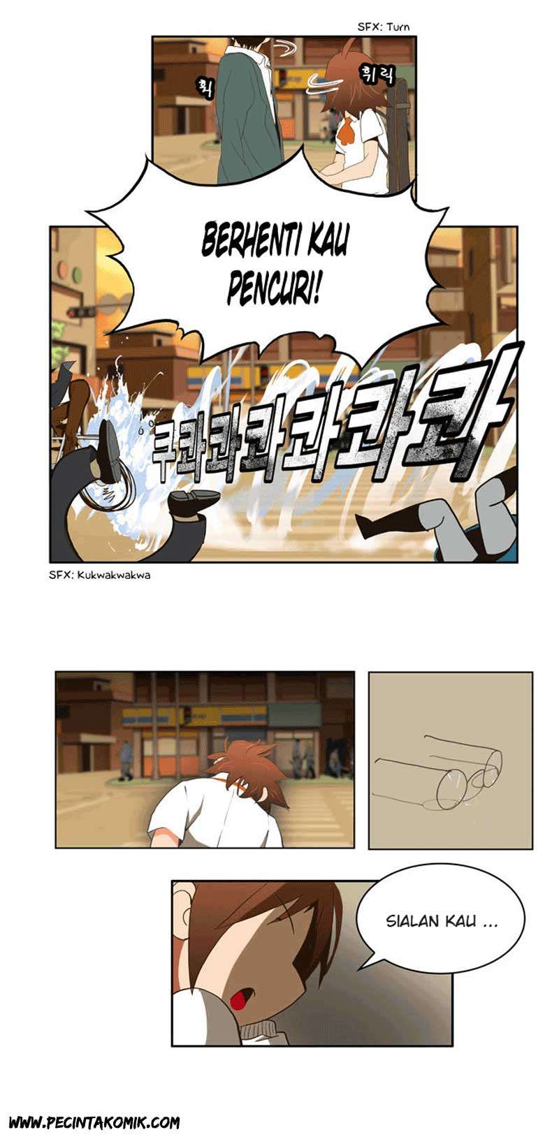 The God of High School Chapter 4 - halaman 23