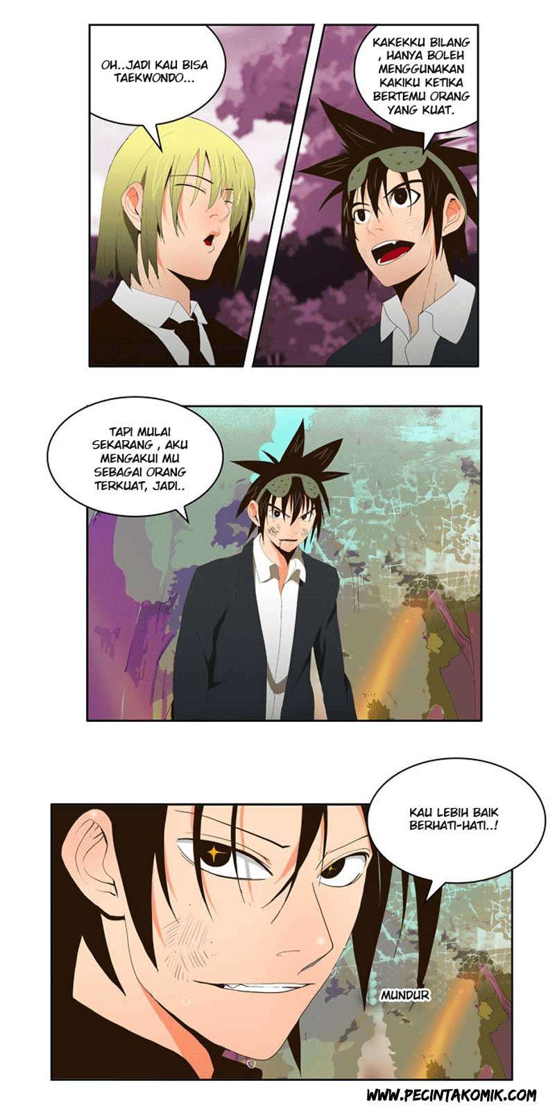 The God of High School Chapter 4 - halaman 4