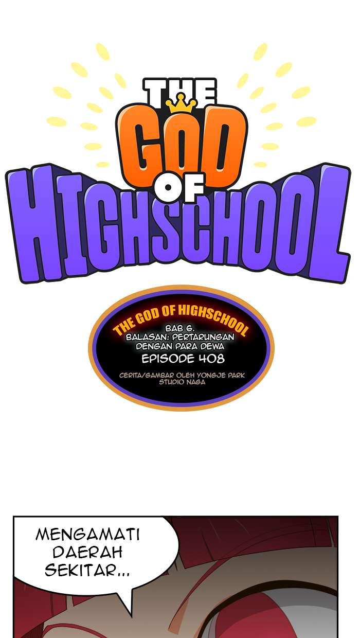 The God of High School Chapter 408 - halaman 1