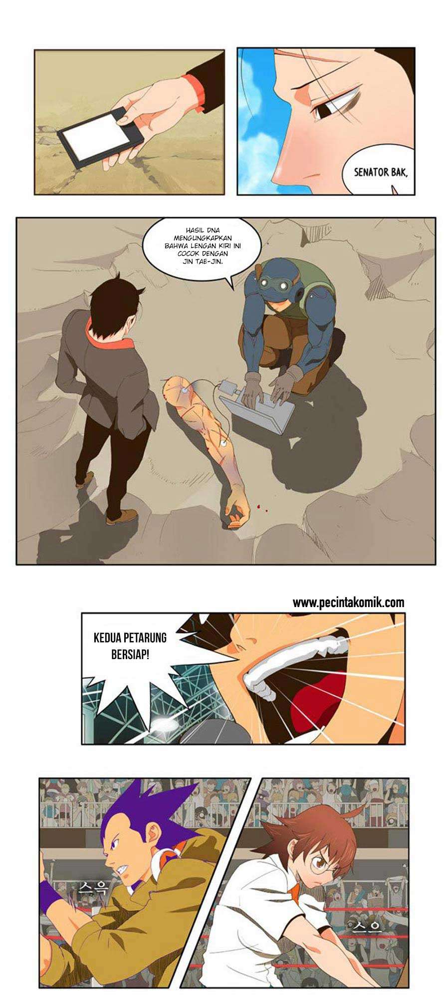 The God of High School Chapter 41 - halaman 17