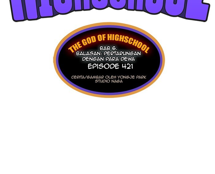 The God of High School Chapter 421 - halaman 9