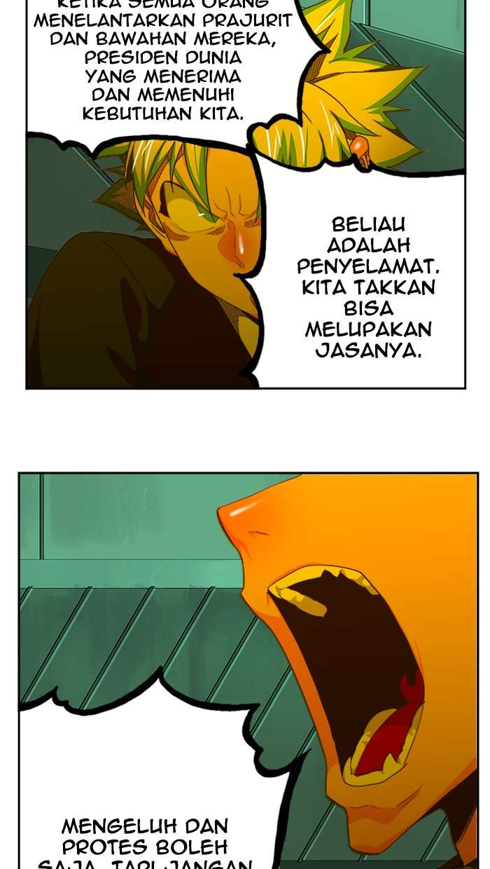 The God of High School Chapter 428 - halaman 17