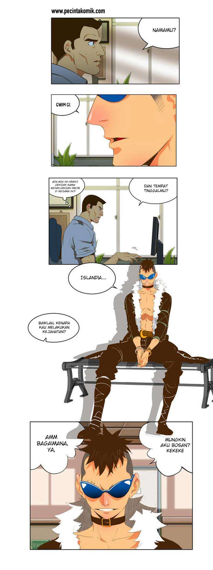 The God of High School Chapter 43 - halaman 1