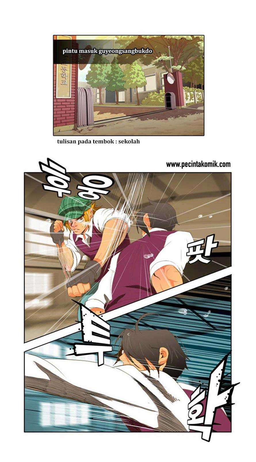 The God of High School Chapter 43 - halaman 4