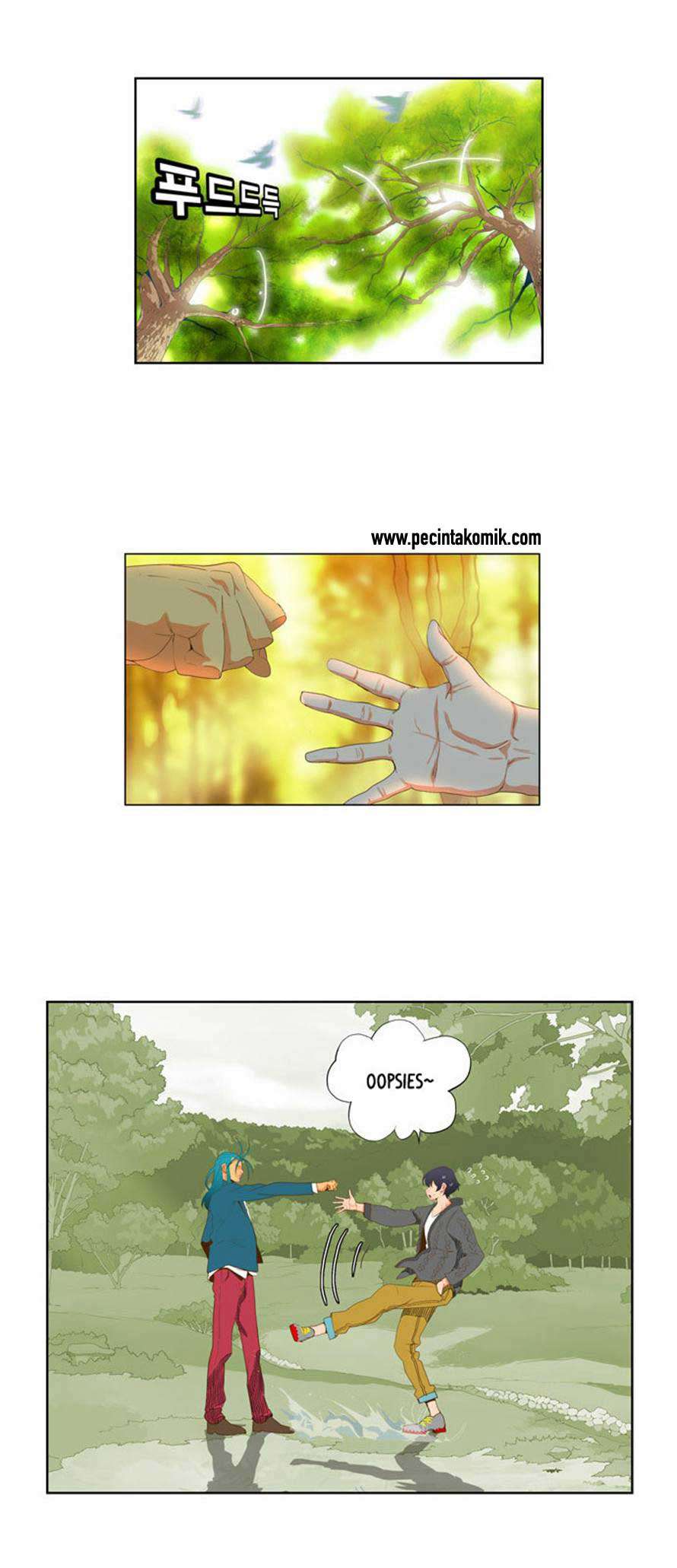 The God of High School Chapter 44 - halaman 13