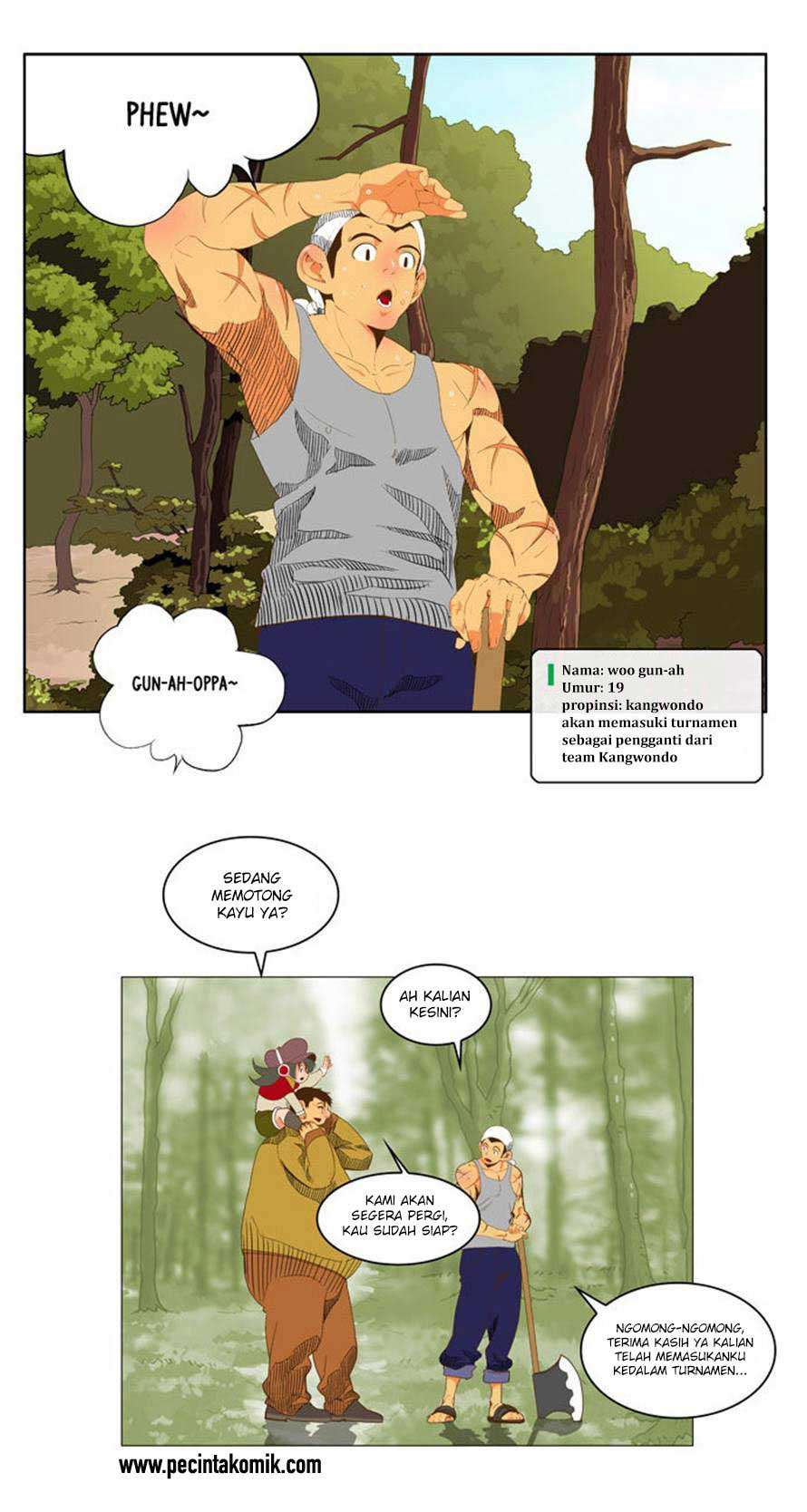 The God of High School Chapter 44 - halaman 9
