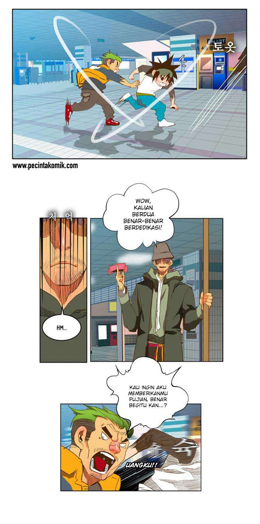 The God of High School Chapter 45 - halaman 14