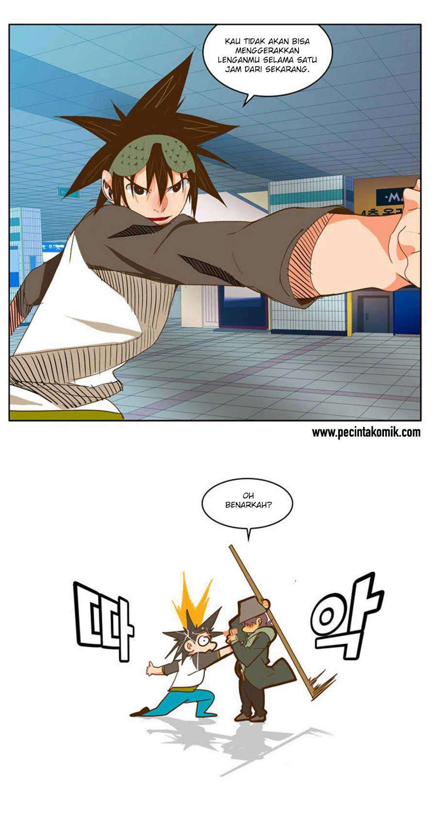The God of High School Chapter 45 - halaman 16