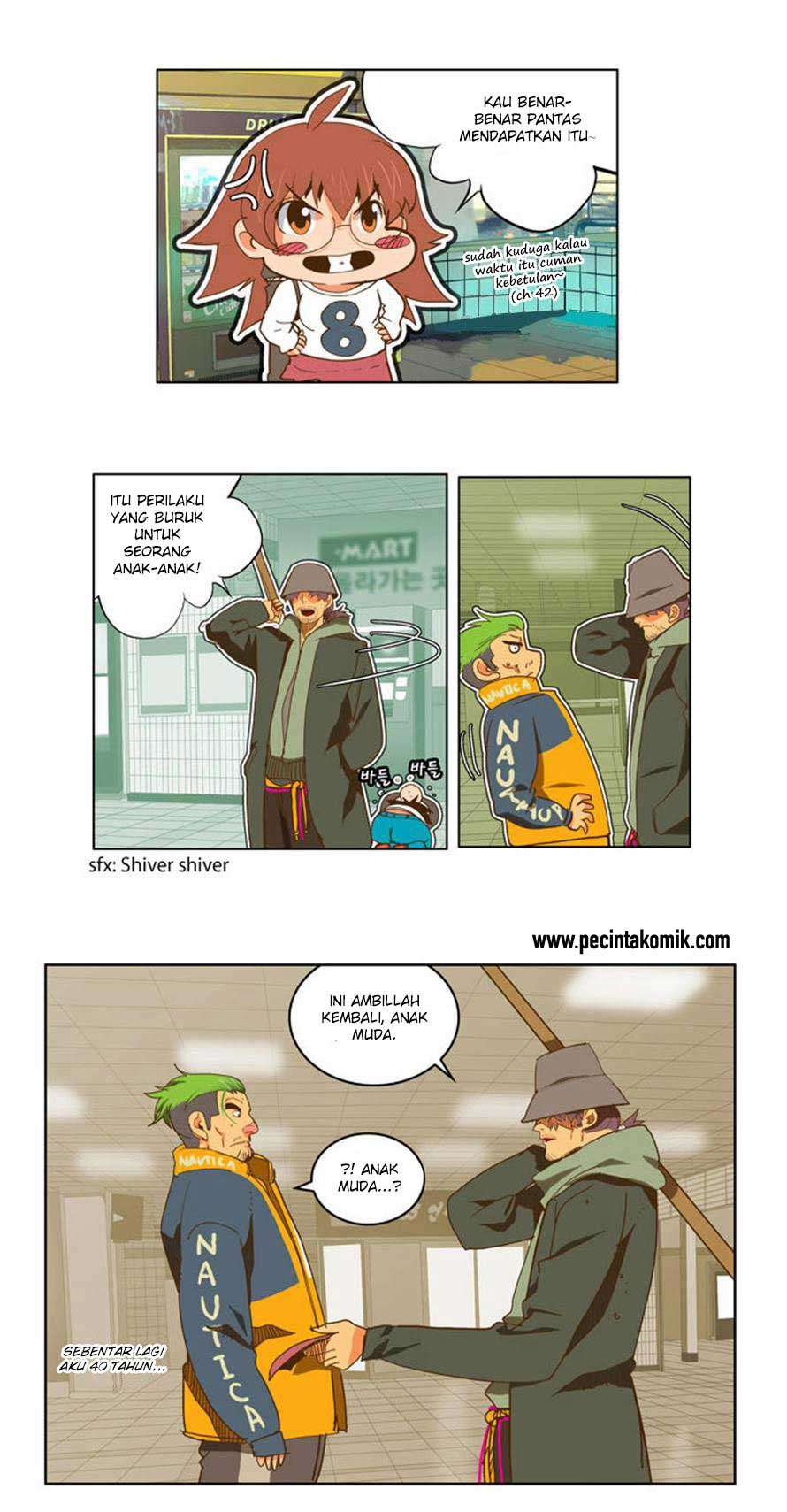 The God of High School Chapter 45 - halaman 17