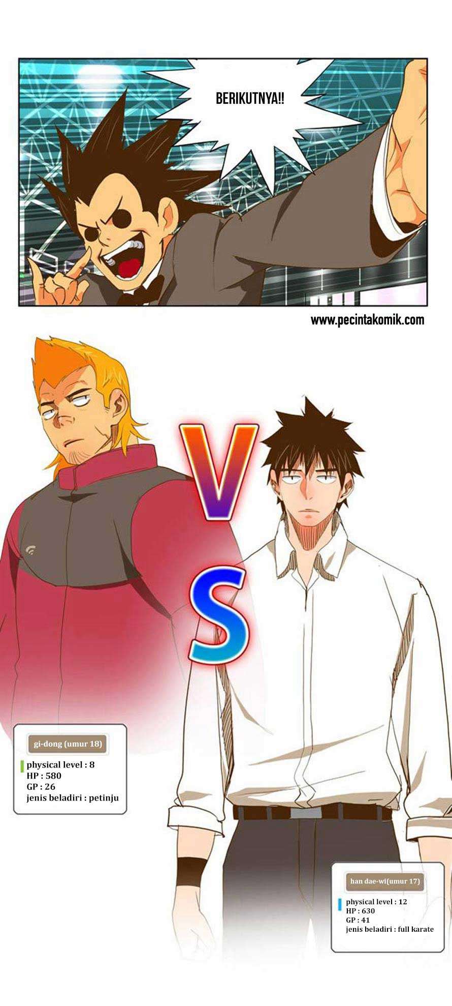 The God of High School Chapter 46 - halaman 23