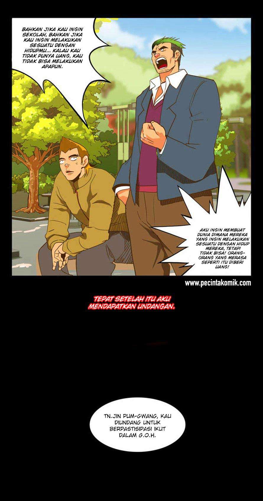 The God of High School Chapter 47 - halaman 13