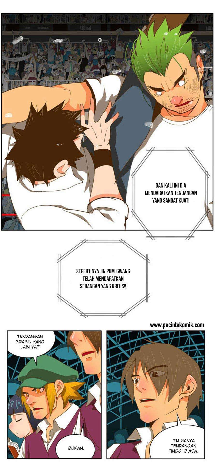 The God of High School Chapter 47 - halaman 20