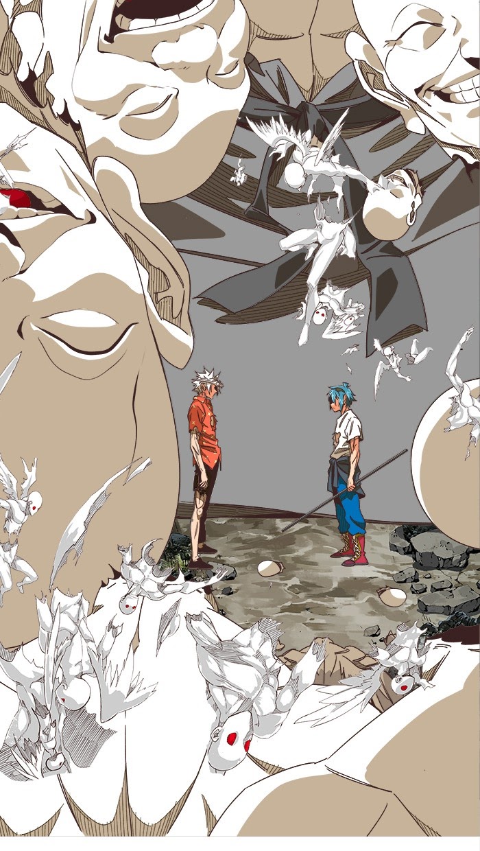 The God of High School Chapter 476 - halaman 126