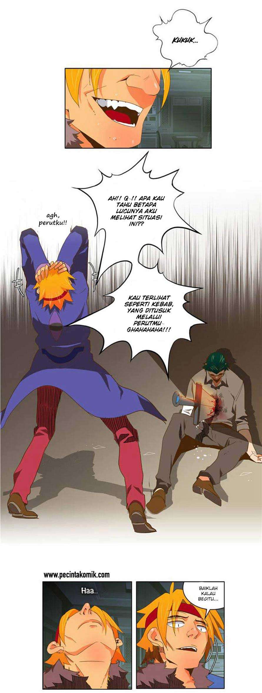 The God of High School Chapter 48 - halaman 14