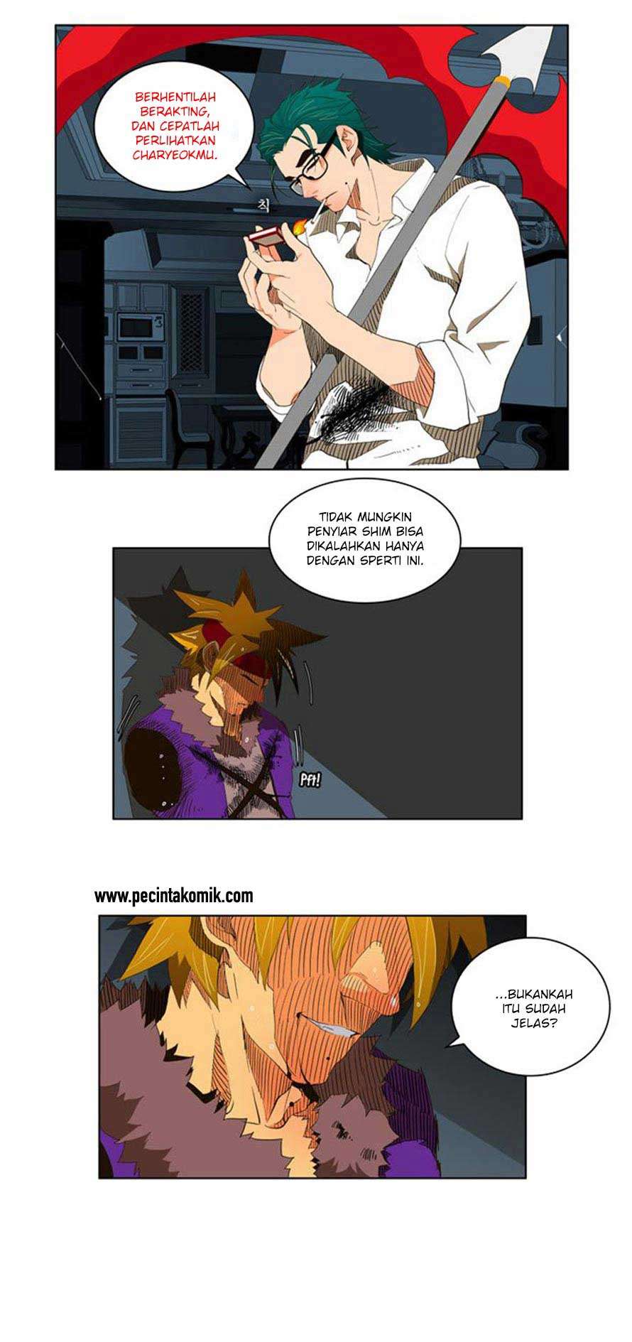 The God of High School Chapter 49 - halaman 10