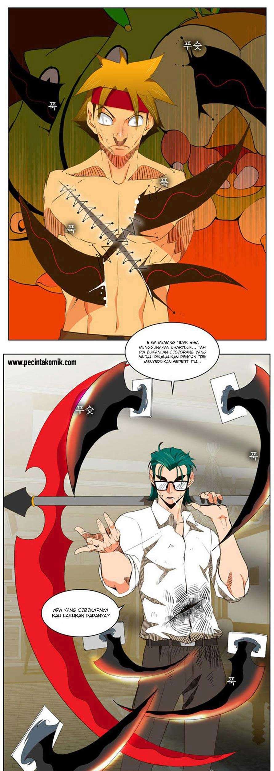 The God of High School Chapter 49 - halaman 14