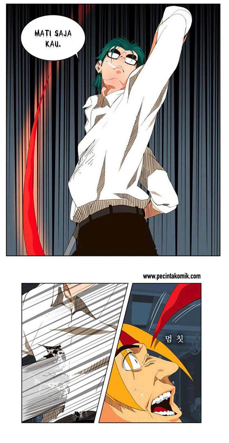 The God of High School Chapter 49 - halaman 19