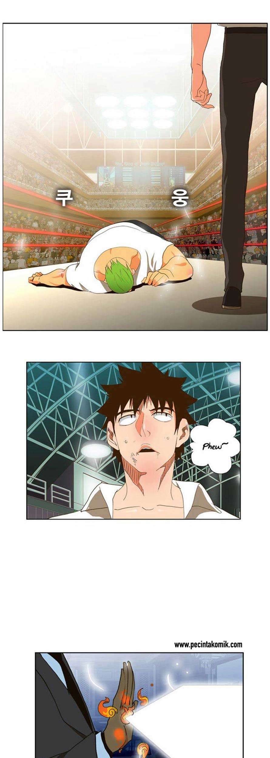 The God of High School Chapter 49 - halaman 57
