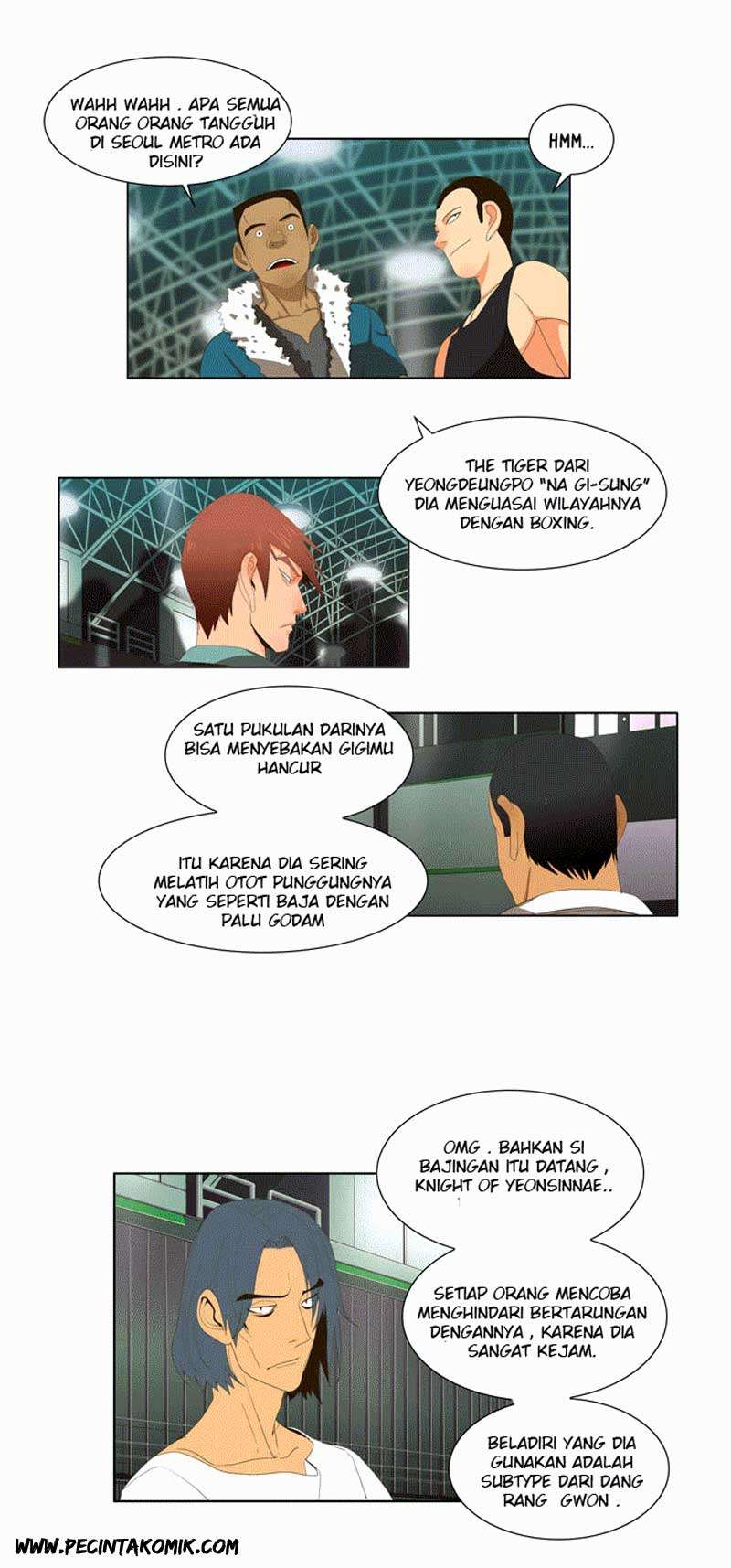 The God of High School Chapter 5 - halaman 14