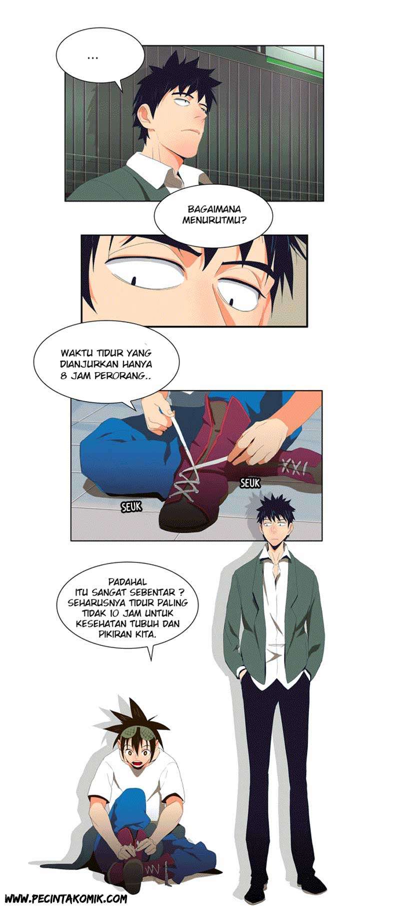 The God of High School Chapter 5 - halaman 19