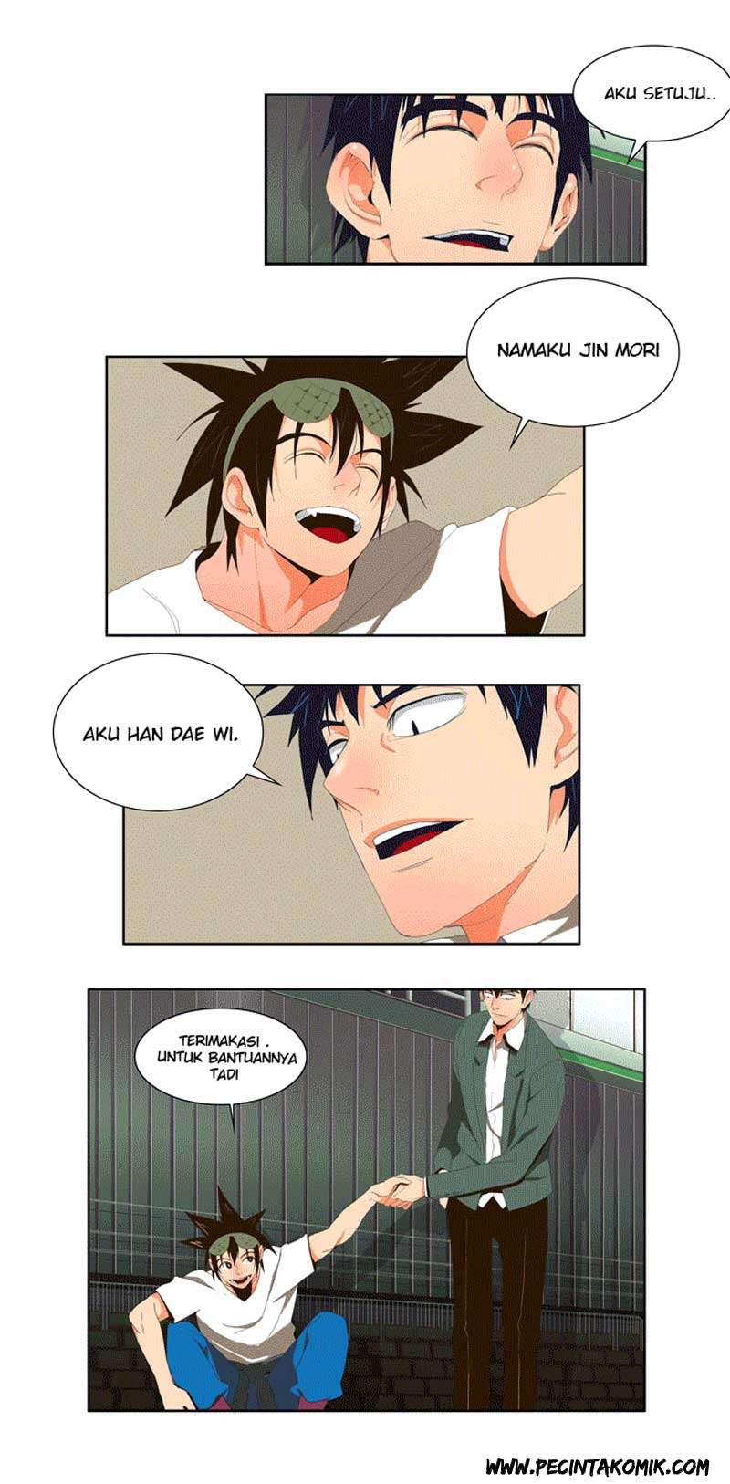 The God of High School Chapter 5 - halaman 20