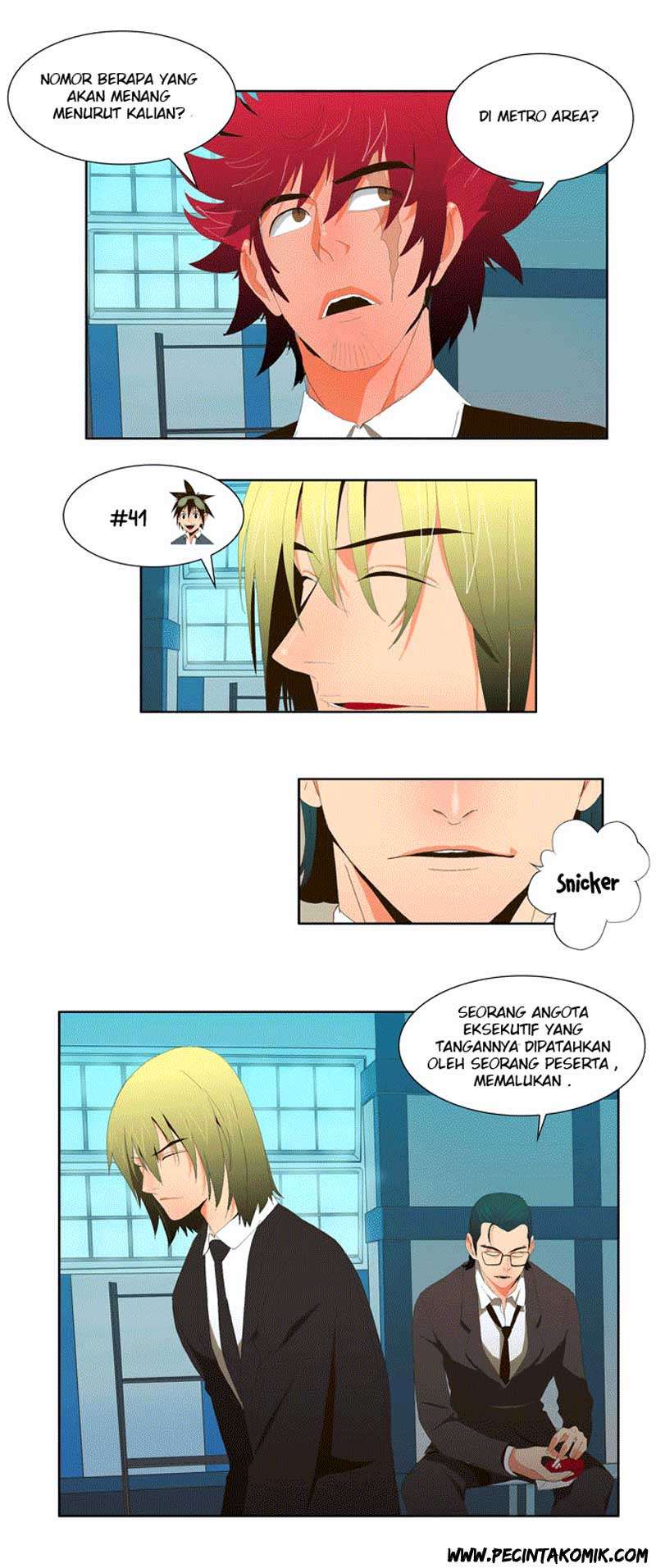The God of High School Chapter 5 - halaman 22