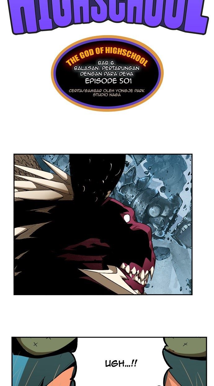 The God of High School Chapter 501 - halaman 35