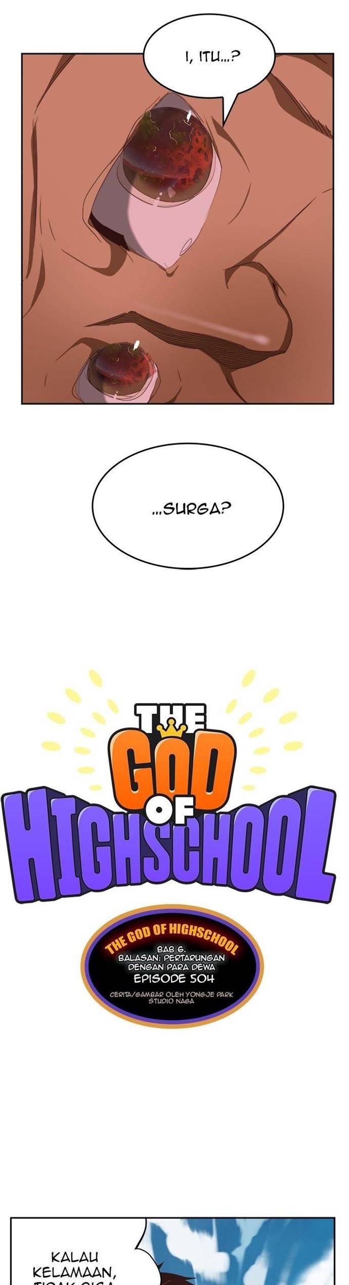 The God of High School Chapter 504 - halaman 11