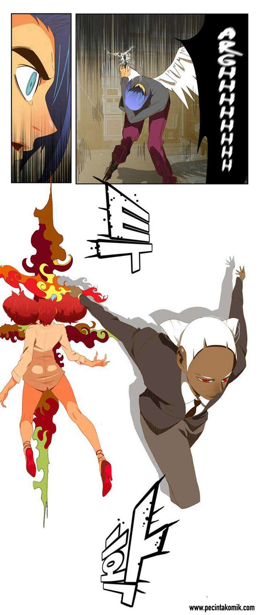 The God of High School Chapter 51 - halaman 19