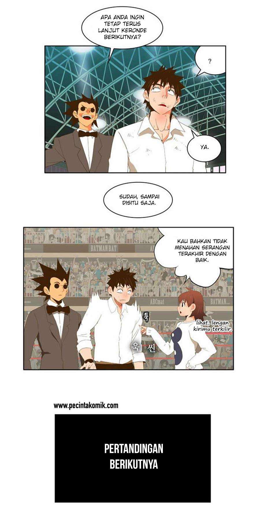 The God of High School Chapter 51 - halaman 32