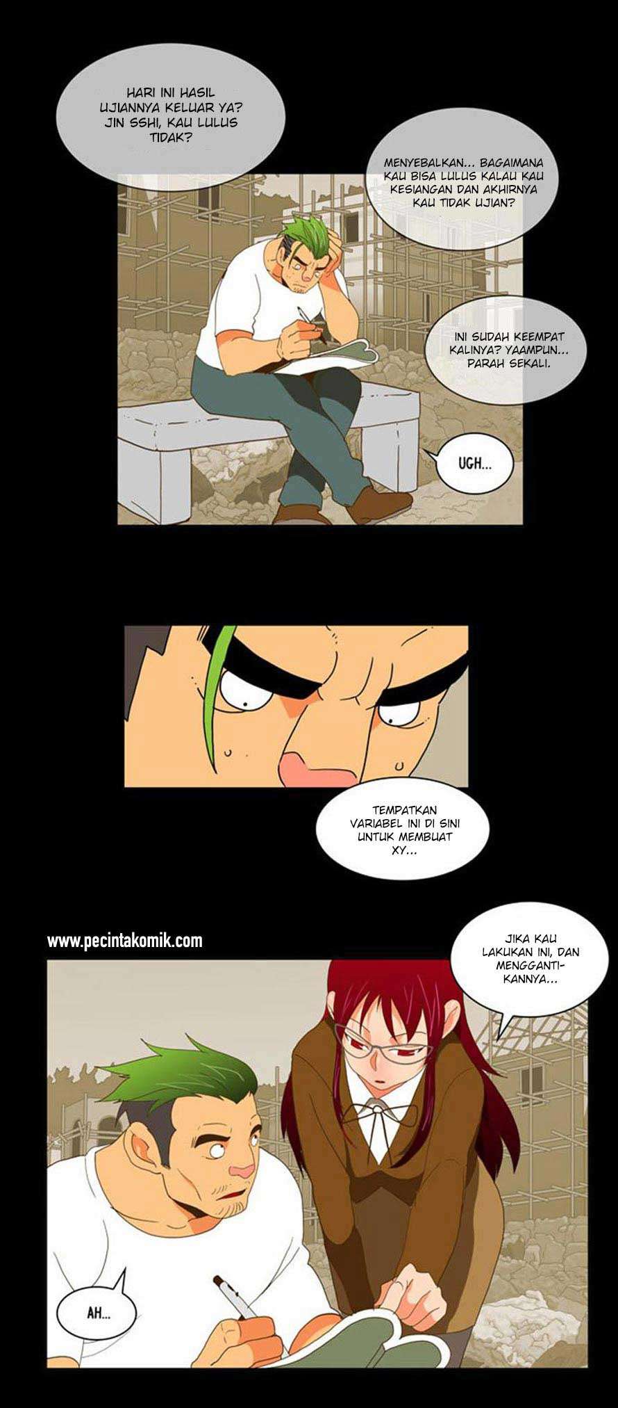 The God of High School Chapter 52 - halaman 33