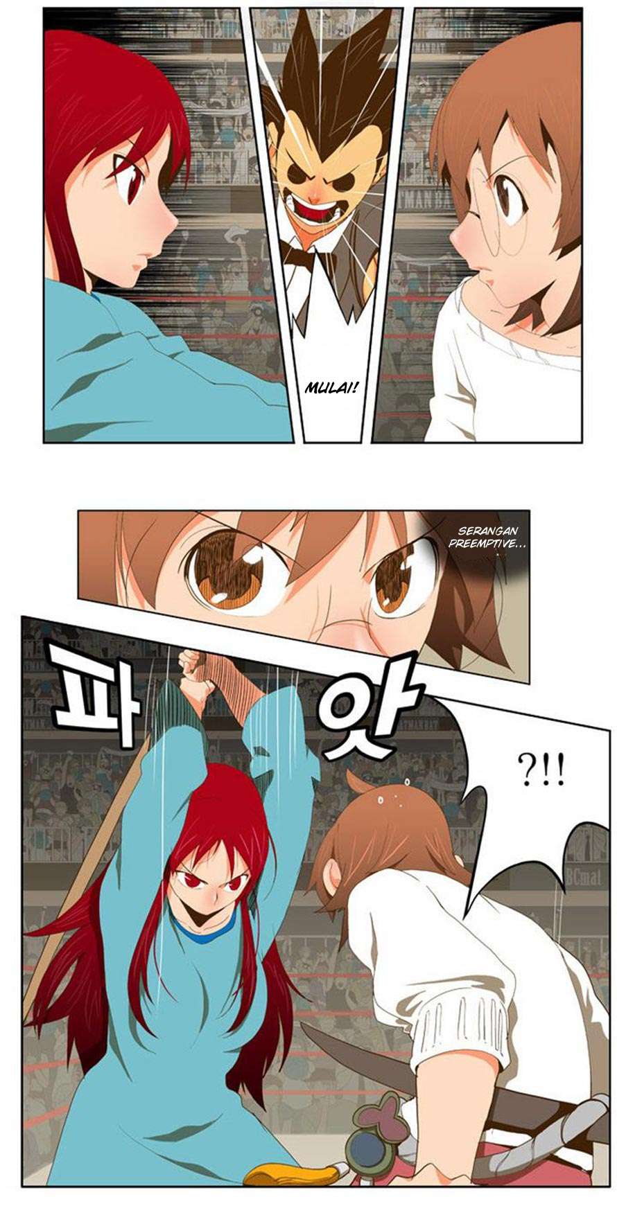 The God of High School Chapter 53 - halaman 7