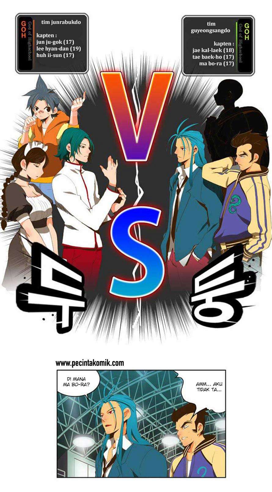 The God of High School Chapter 54 - halaman 28