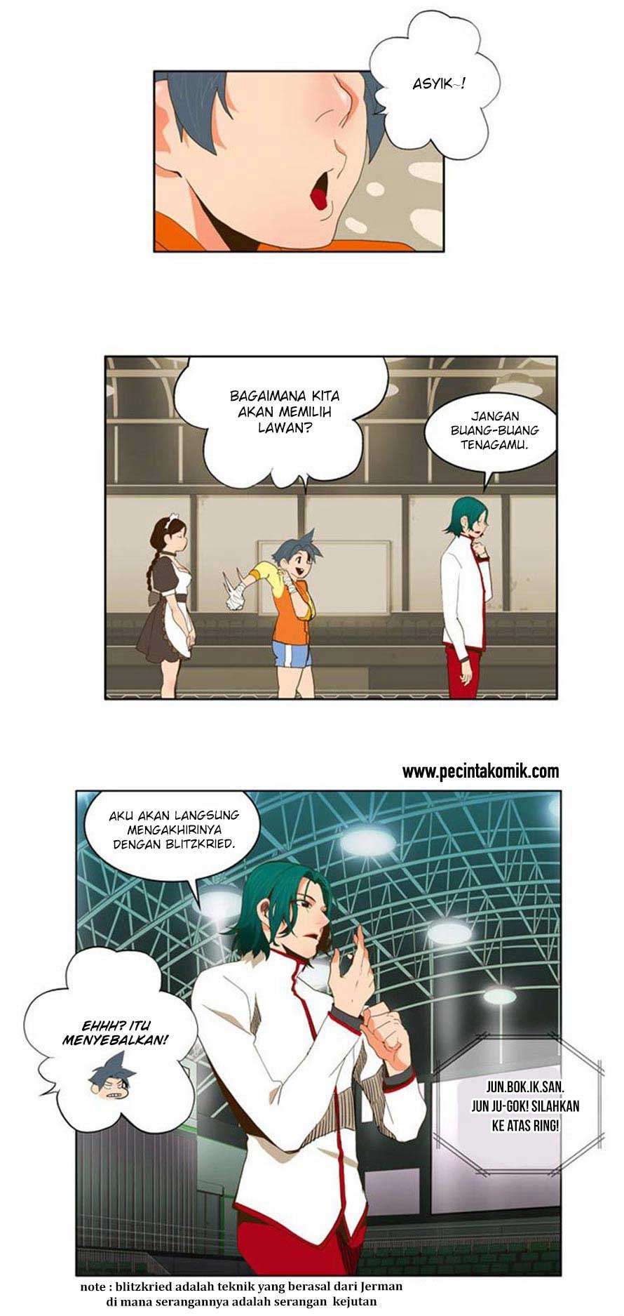 The God of High School Chapter 54 - halaman 30