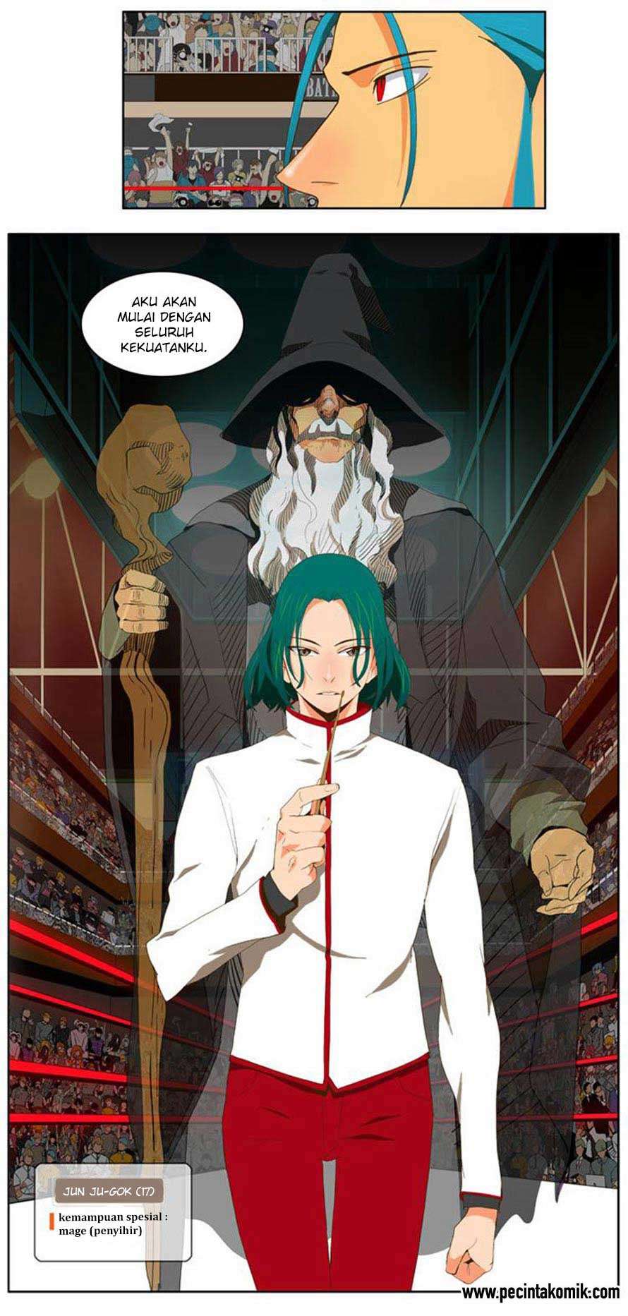 The God of High School Chapter 54 - halaman 35