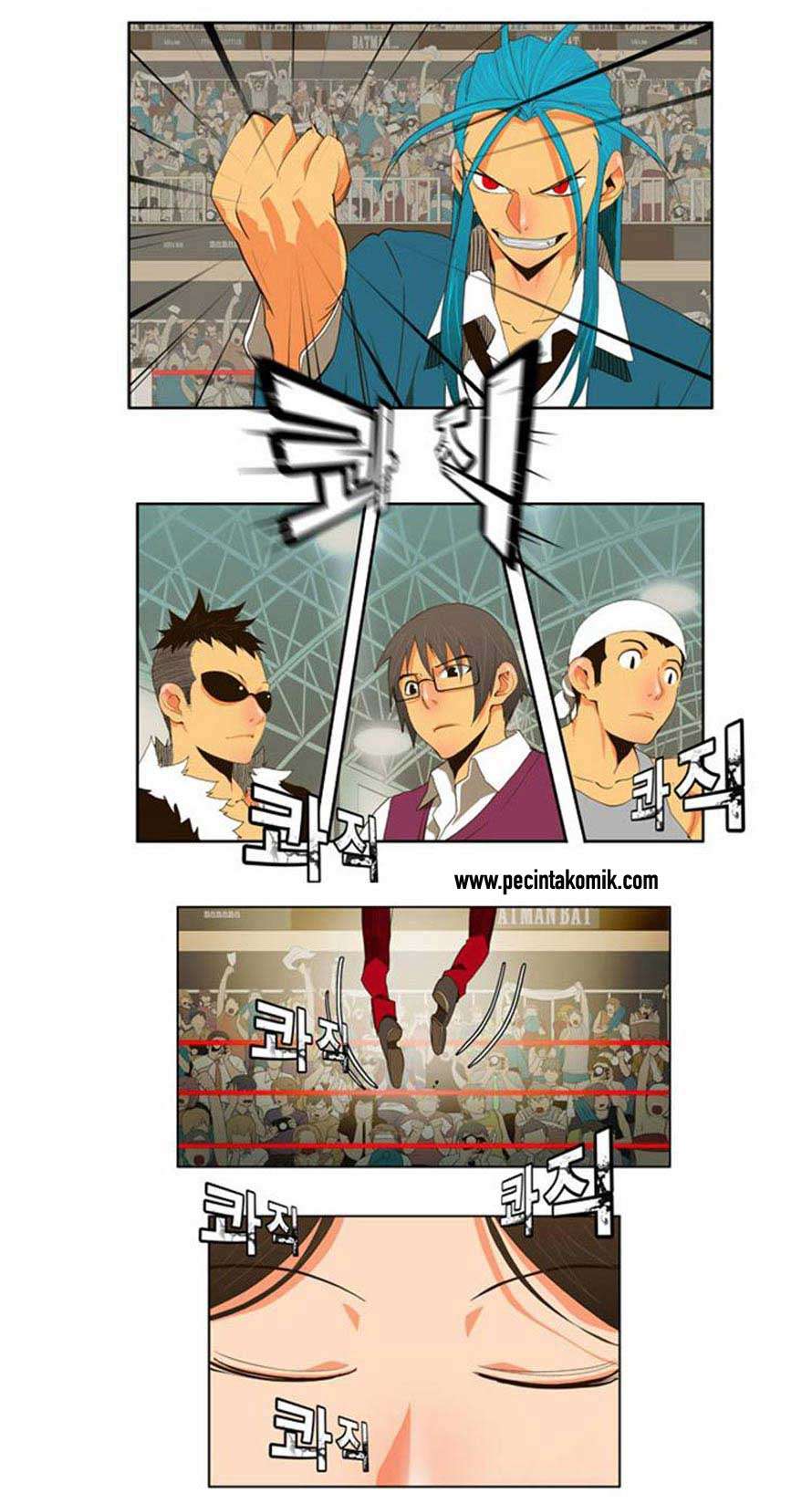 The God of High School Chapter 55 - halaman 10