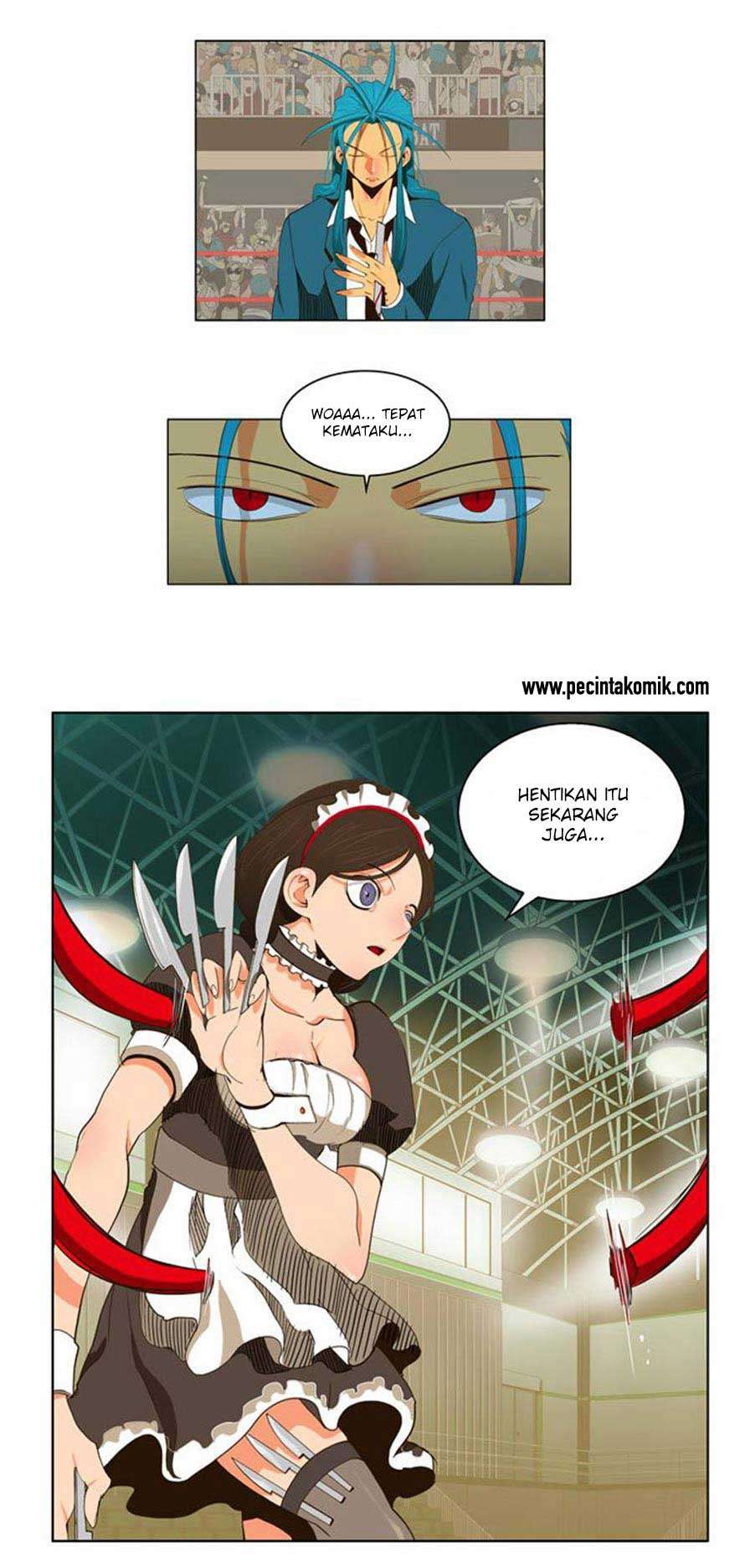 The God of High School Chapter 55 - halaman 12