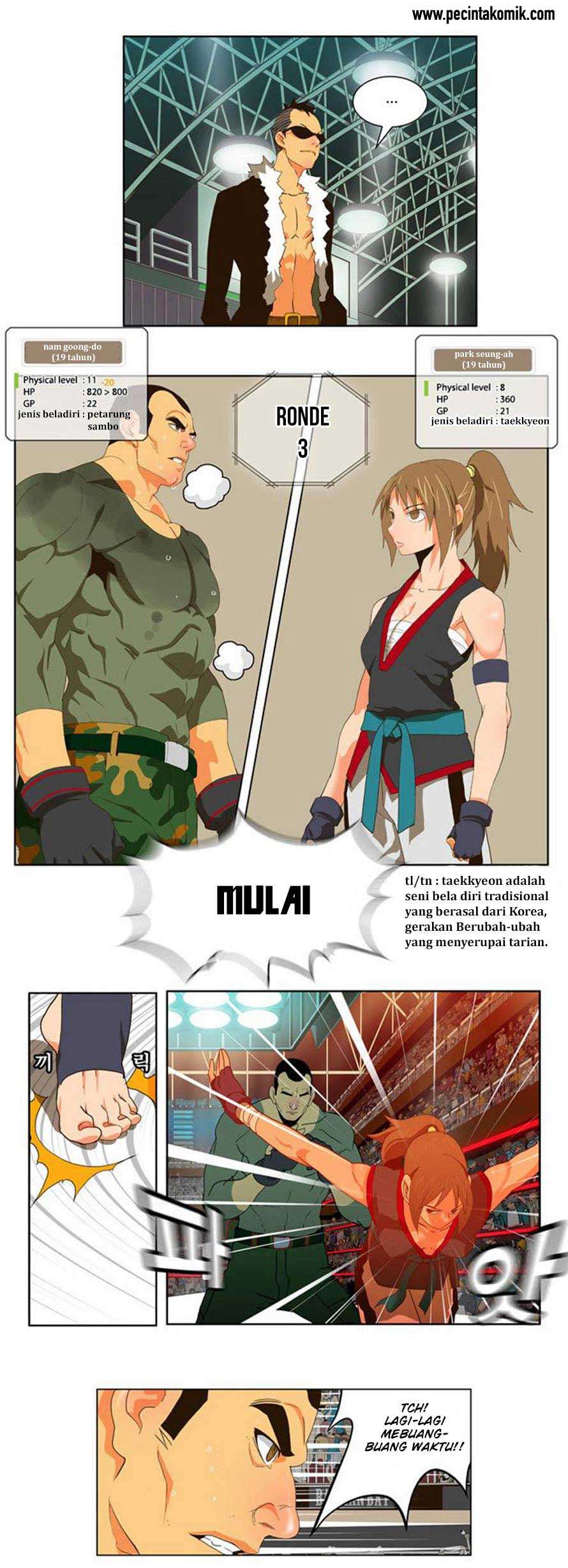 The God of High School Chapter 56 - halaman 25
