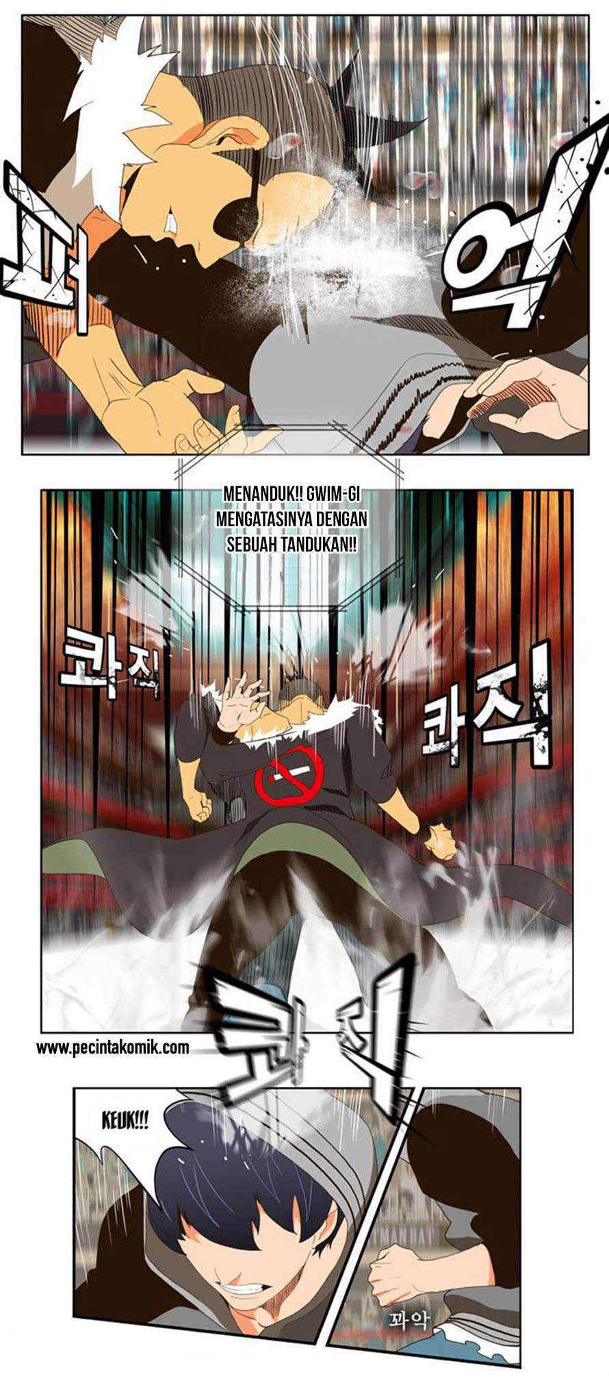 The God of High School Chapter 57 - halaman 32