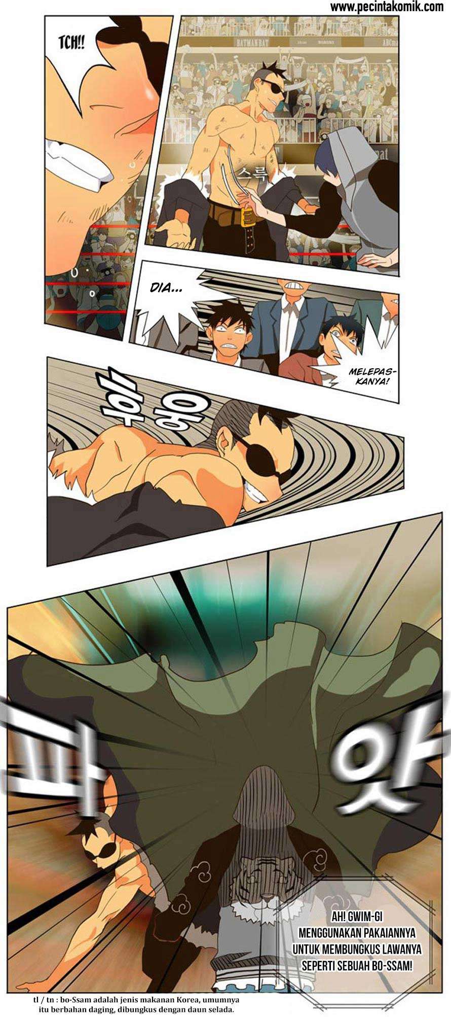 The God of High School Chapter 57 - halaman 36