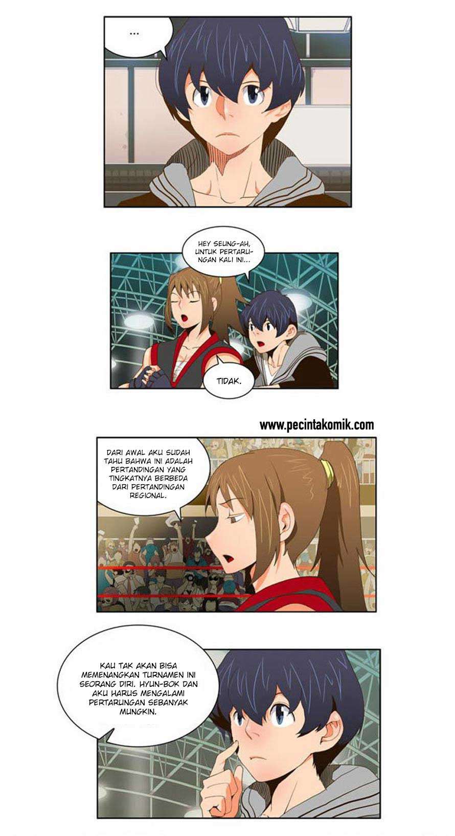 The God of High School Chapter 57 - halaman 4