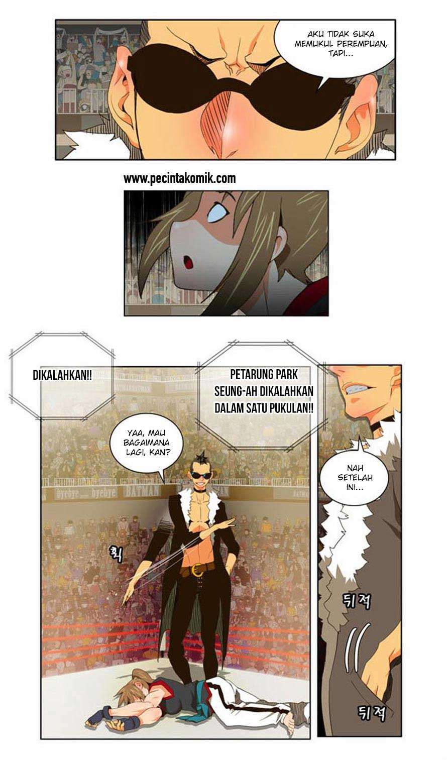 The God of High School Chapter 57 - halaman 7