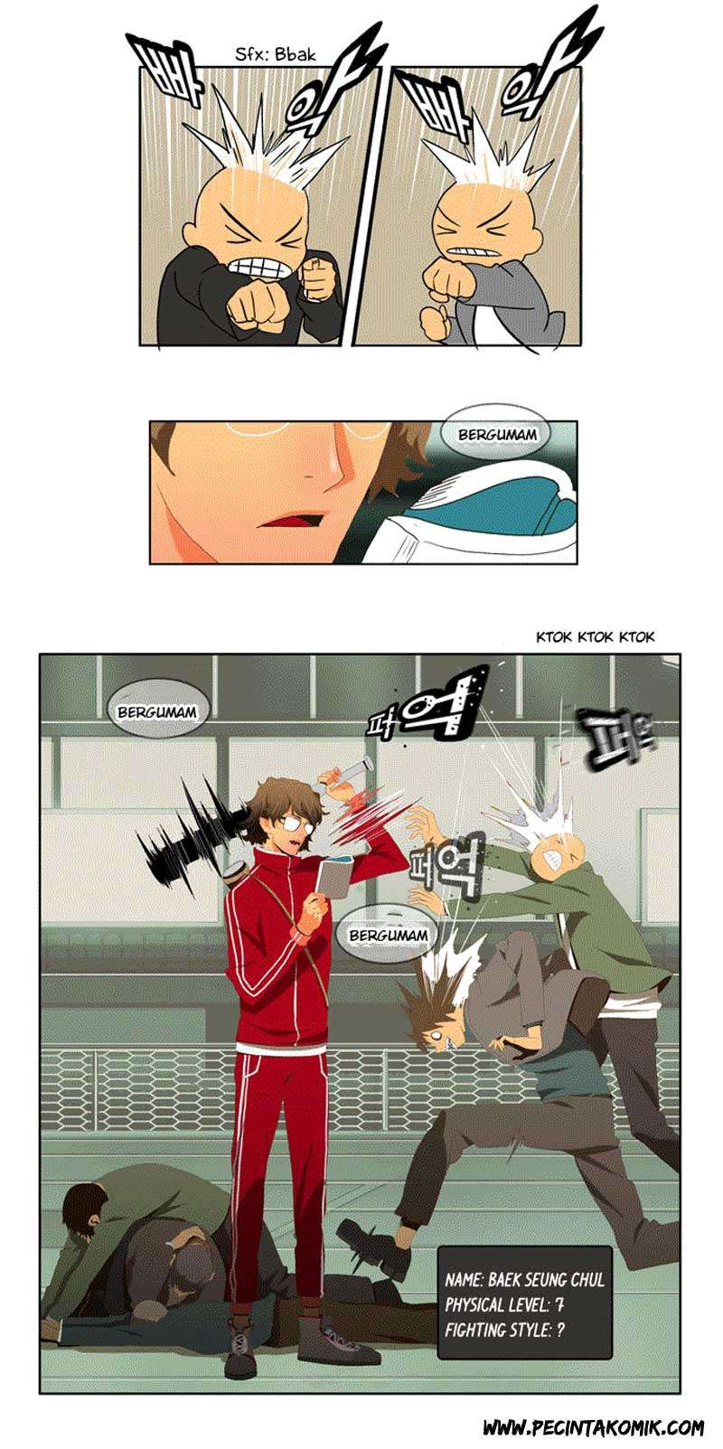 The God of High School Chapter 6 - halaman 17