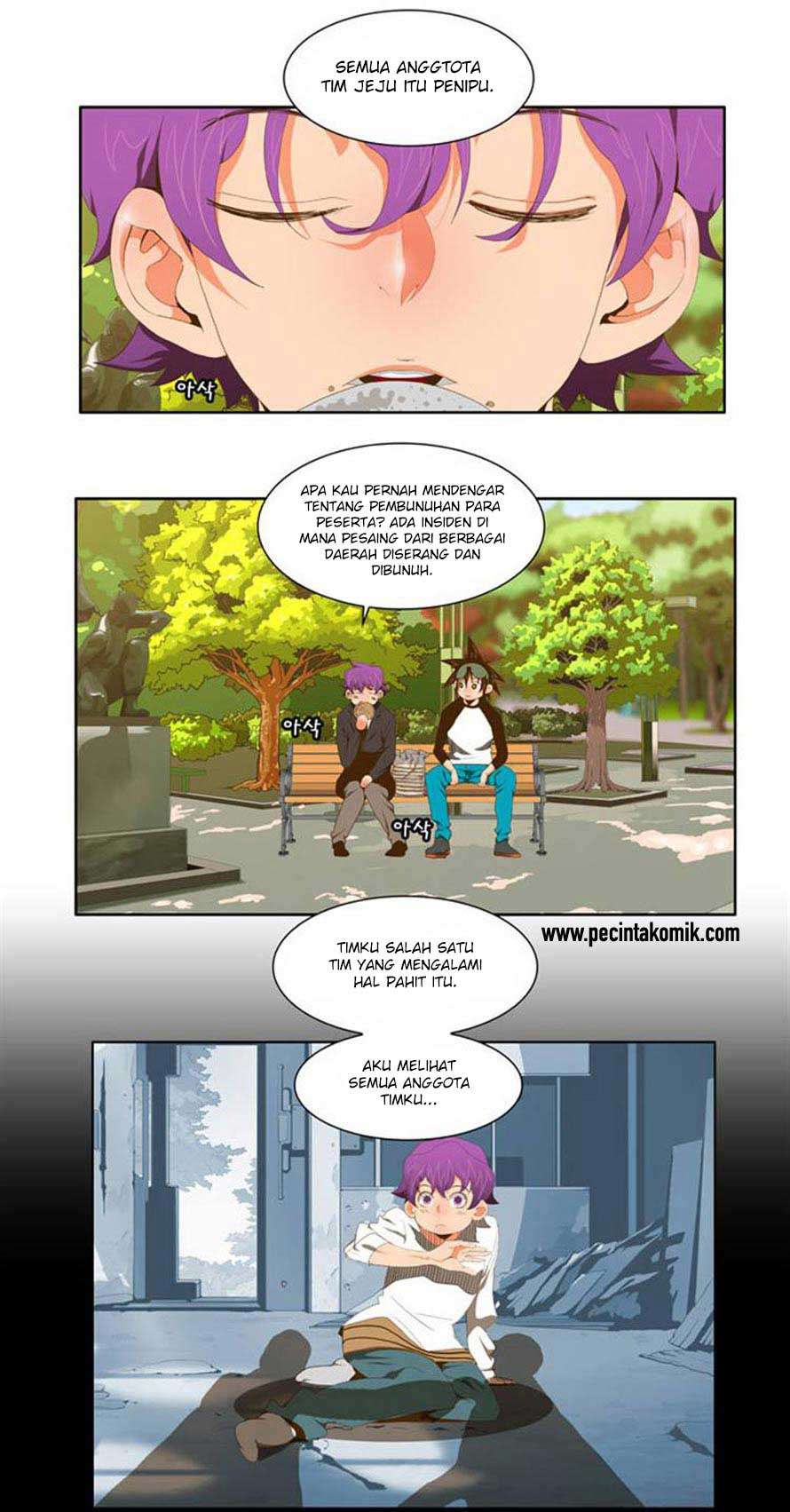 The God of High School Chapter 61 - halaman 10