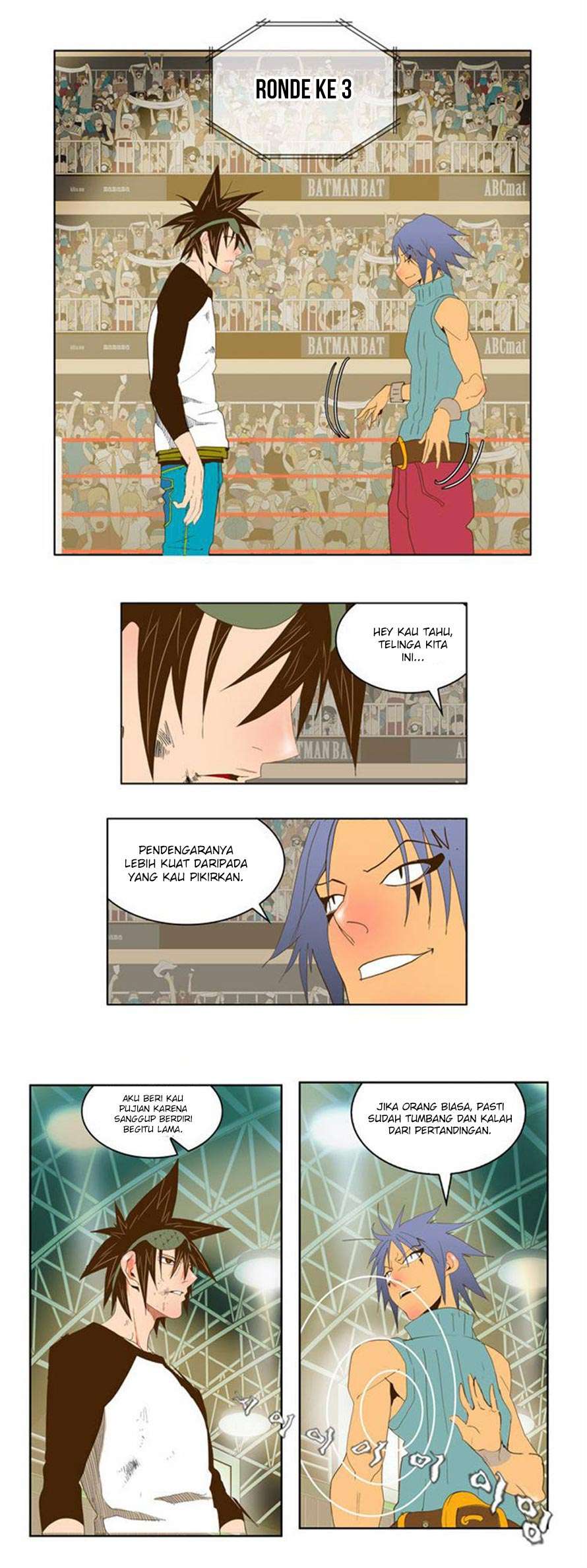 The God of High School Chapter 66 - halaman 34