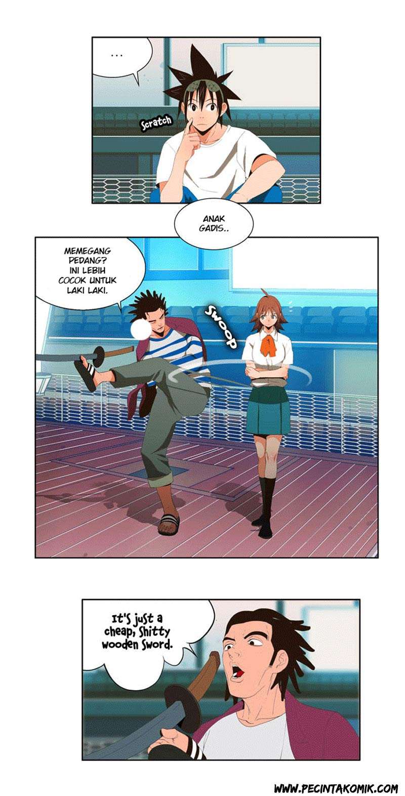 The God of High School Chapter 7 - halaman 5